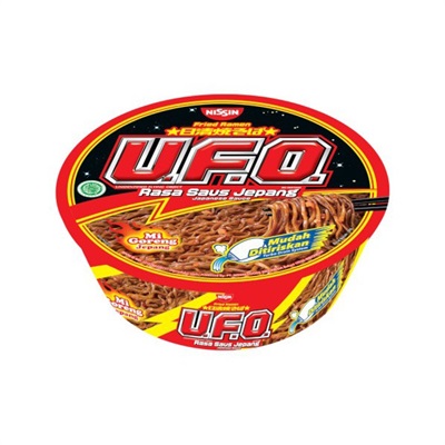 Japanese Snacks - UFO - Fried Ramen - Japanese Sauce - 100g - Halal