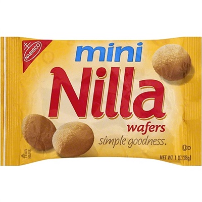 American Snacks - Nabisco - mini Nilla Wafers  - 28g 