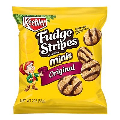 American Snacks - Keebler - Fudge Stripes Minis - 28g 