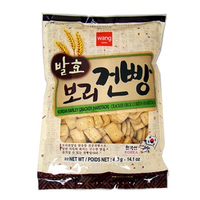 Korean Snacks -Korean Barley Cracker-  Hardtack - Halal - 85g
