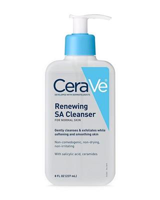 CeraVe SA Renewing Cleanser - Gentle Exfoliating Cleanser for Smooth, Revitalized Skin