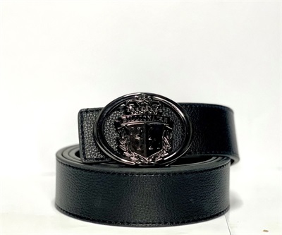 B-Black Buckle Imported Belt 