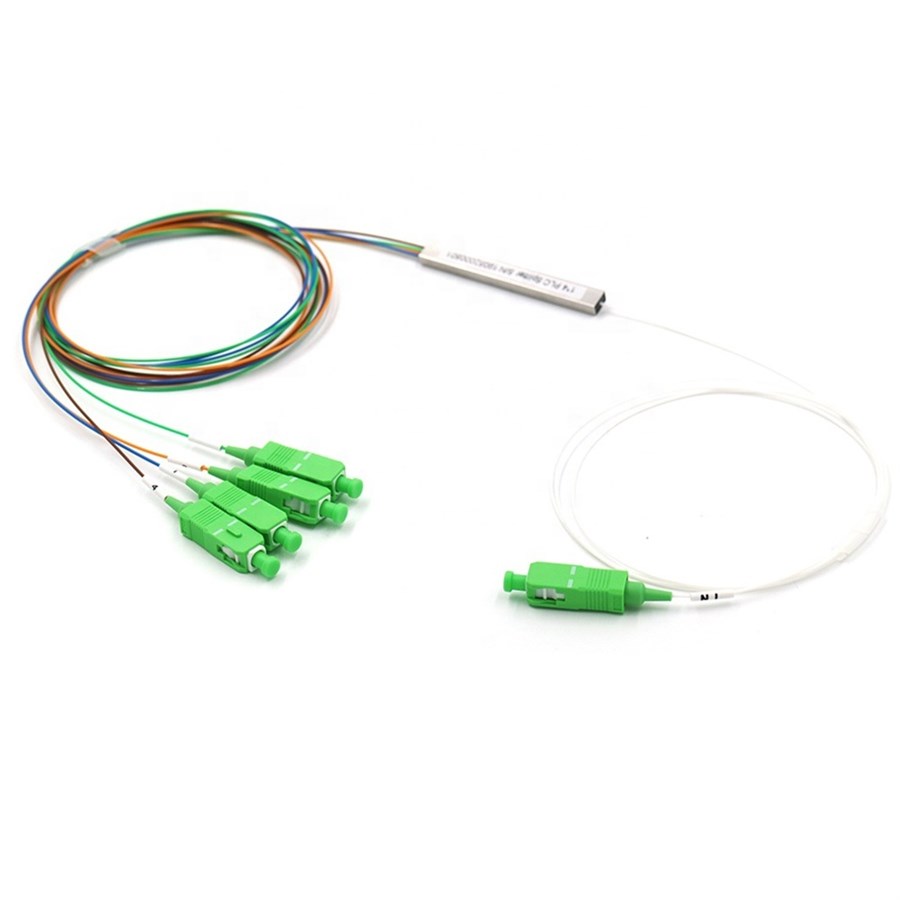 PLC SPLITTER WITH CONNECTOR 1X4 