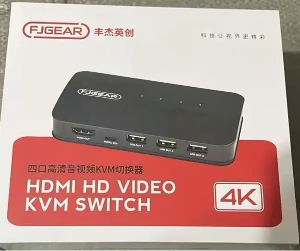 FJ Gear HDMI KVM 2Port