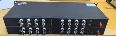 16 channel 5mp ahd/cvi/tvi fiber converter
