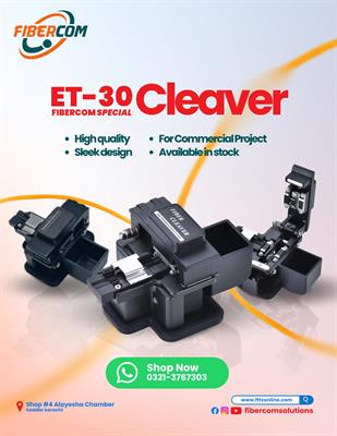 FiberCom ET30 cleaver