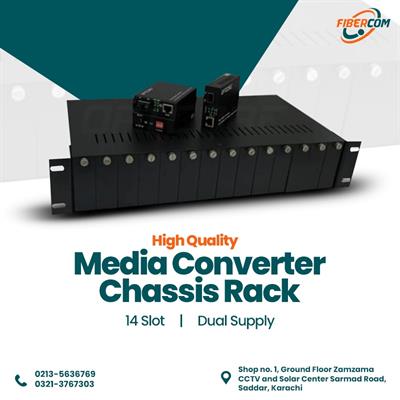 Chassis Rack 14 Slot for Media Converter