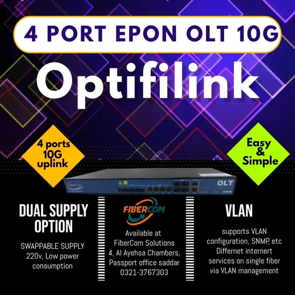 optifilink Epon 4 port OLT