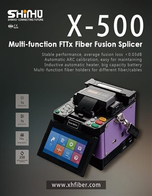 Shinho X500 FTTx Fusion Splicer