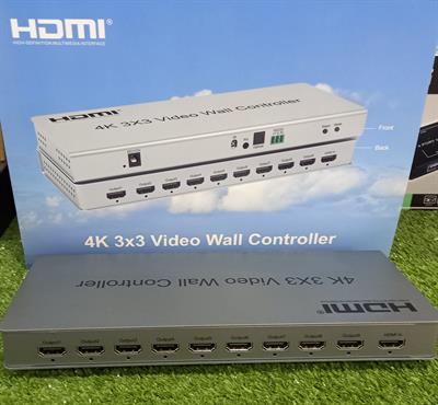 HDMI 3x3 4K Video Wall Controller