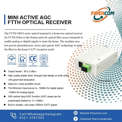 FTTH Mini Node Optical Receiever