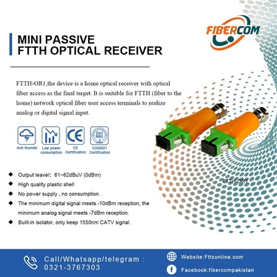 FTTH Passive Optical Receiever