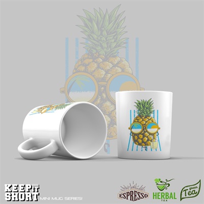 " Pineapple Chill " Mini (Exclusive 7oz Size) Mug