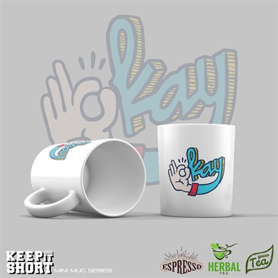 " Okay " Mini (Exclusive 7oz Size) Mug