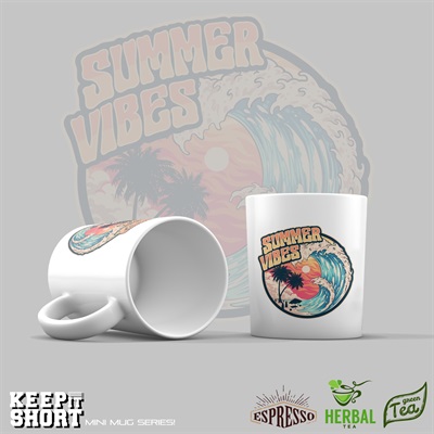 " Summer Vibes " Mini (Exclusive 7oz Size) Mug