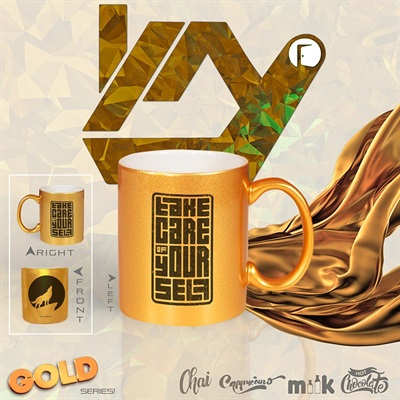 Take Care Of Yourself (Gold Mug)