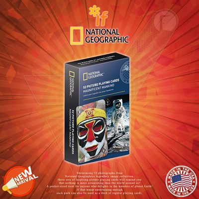 Magnificent Mankind - National Geographic Premium Playing Cards (52 Cards)