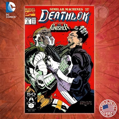 Marvel Comics: Deathlok Similar Machines (Part One) (Guest Starring) The Punisher (1991, MC)