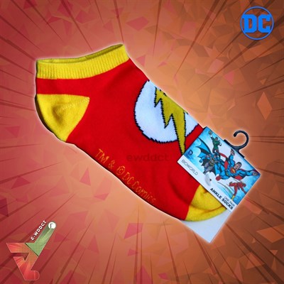 BioWorld - DC Comics - The Flash Logo - Ankle Socks (Unisex)