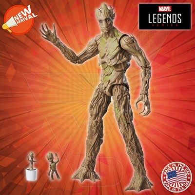 Hasbro - Marvel Legends - Guardians of the Galaxy - Groot Evolution