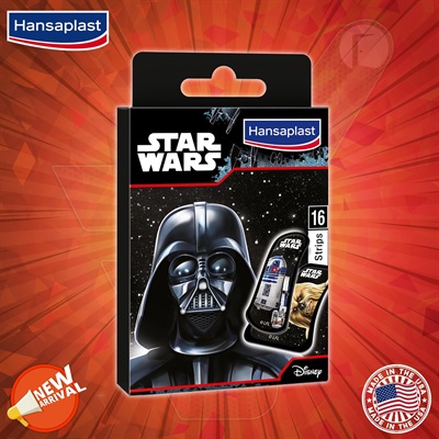 Hansaplast - Disney Star Wars Bandages - Mix B (16 Strips Per Pack)