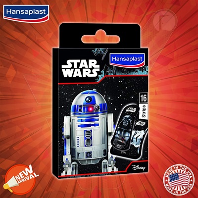 Hansaplast - Disney Star Wars Bandages - Mix C (16 Strips Per Pack)