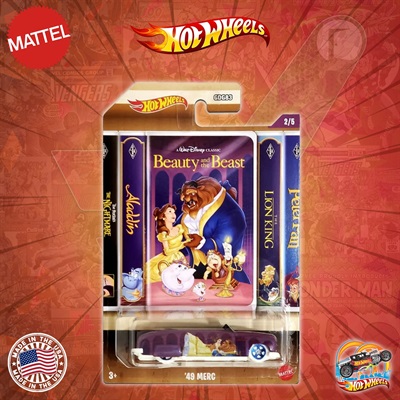 Hot Wheels® - Disney Classics - '49 Merc - Beauty And The Beast 2/5