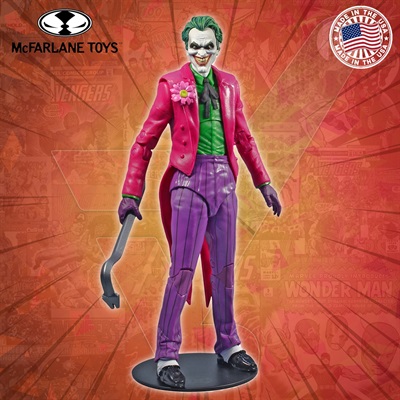 McFarlane Toys - DC Multiverse - Batman: Three Jokers (The Clown) Action Figure
