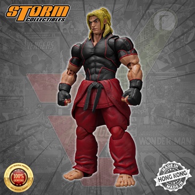 Storm Collectibles - Street Fighter V - Ken (Rare Figure) (1/12 Scale Figure)