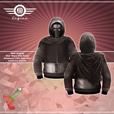 Mad Engine - Star Wars: The Force Awakens 'I Am Kylo Ren' - Costume Hoodie (Cosplay/Props)