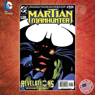 DC Comics: Martian Manhunter Revelations (From The Pages Of JLA) #22 (2000, DC)