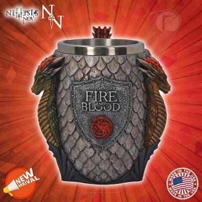 Nemesis Now - Game of Thrones - House Targaryen - Tankard