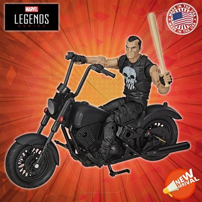 Hasbro - Marvel Legends - Punisher Action Figure with Vehicle