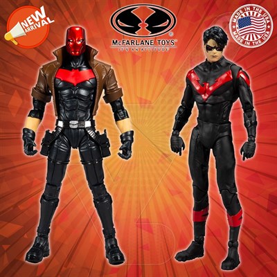 McFarlane Toys - DC Multiverse - Nightwing vs Red Hood (Two-Pack)