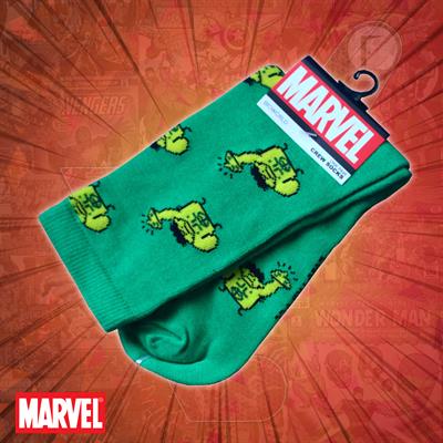 BioWorld - Marvel - Hulk - Crew Socks (Unisex)