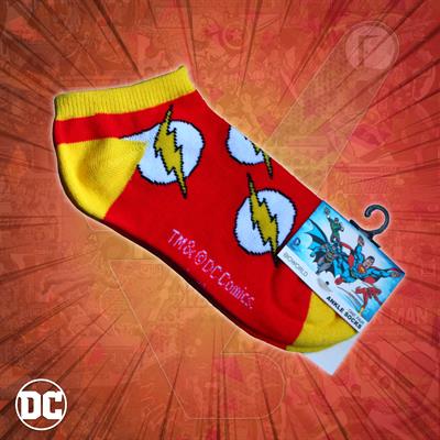BioWorld - DC Comics - The Flash Logo 2.0 - Ankle Socks (Unisex)