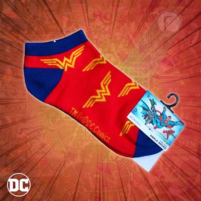 BioWorld - DC Comics - Wonder Woman Logo 2.0 - Ankle Socks (Unisex)