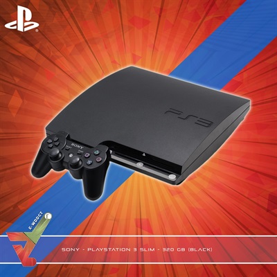 Sony - PlayStation 3 Slim - 320 GB (Black)