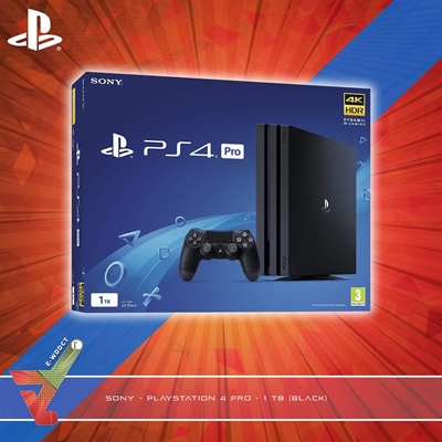Sony - PlayStation 4 Pro - 1 TB (Black) 