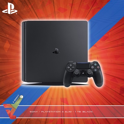 Sony - PlayStation 4 Slim - 1 TB (Black)