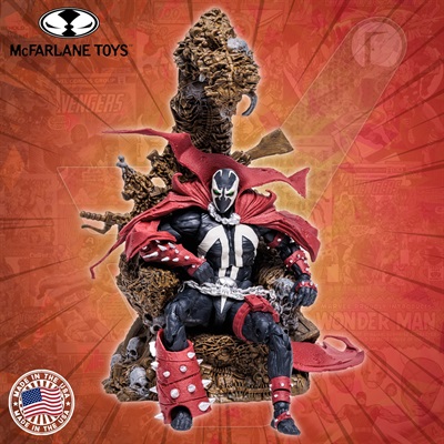 McFarlane Toys - Spawn's Universe - Deluxe Spawn and Throne Set