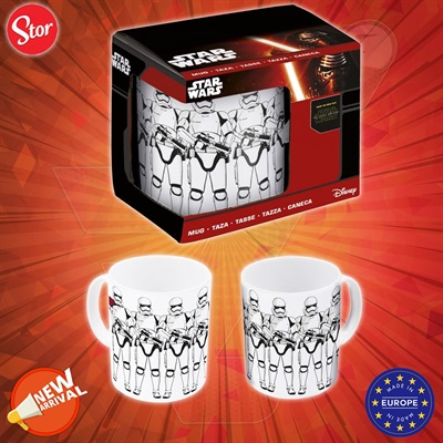 STOR (Spanish brand) - Star Wars - Storm Troopers Ceramic Mug (11 oz) in Gift Box