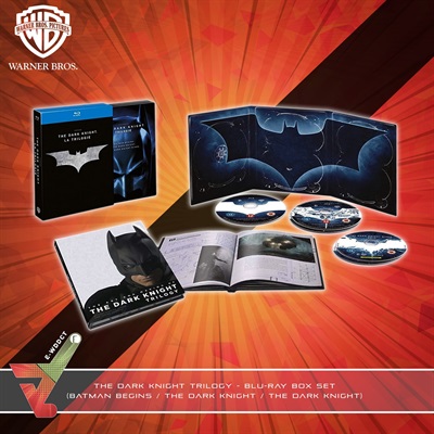 The Dark Knight Trilogy - Blu-ray Box Set (Batman Begins / The Dark Knight / The Dark Knight)