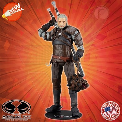 McFarlane Toys - The Witcher 3: Wild Hunt Geralt of Rivia Action Figure