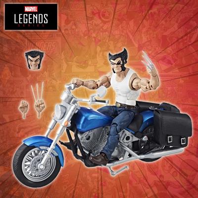Marvel Legends - Wolverine with Motorcycle (Pack)