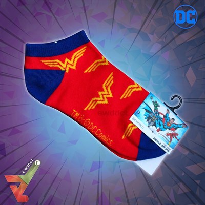 BioWorld - DC Comics - Wonder Woman Logo 2.0 - Ankle Socks (Unisex)