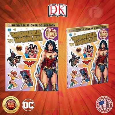 DC Comics - Ultimate Sticker Collection & Profile (Wonder Woman - Over 1000 Stickers)