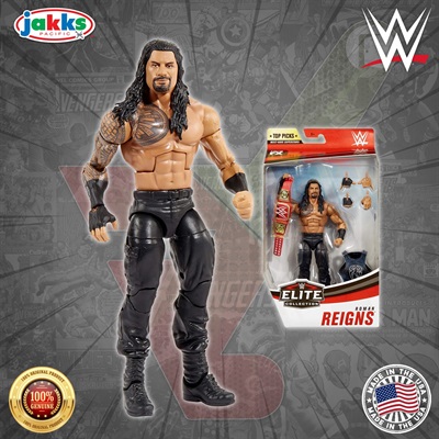 Mattel - WWE Roman Reigns Action Figure (Top Picks Elite Collection)