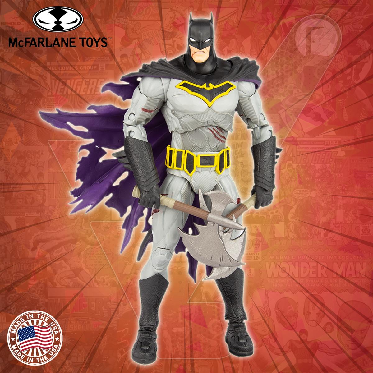 McFarlane Toys (Exclusive) - DC Multiverse - Battle Damage Batman (Dark  Knights Metal) Action Figure in Pakistan for Rs.  | EmporiumWDDCT