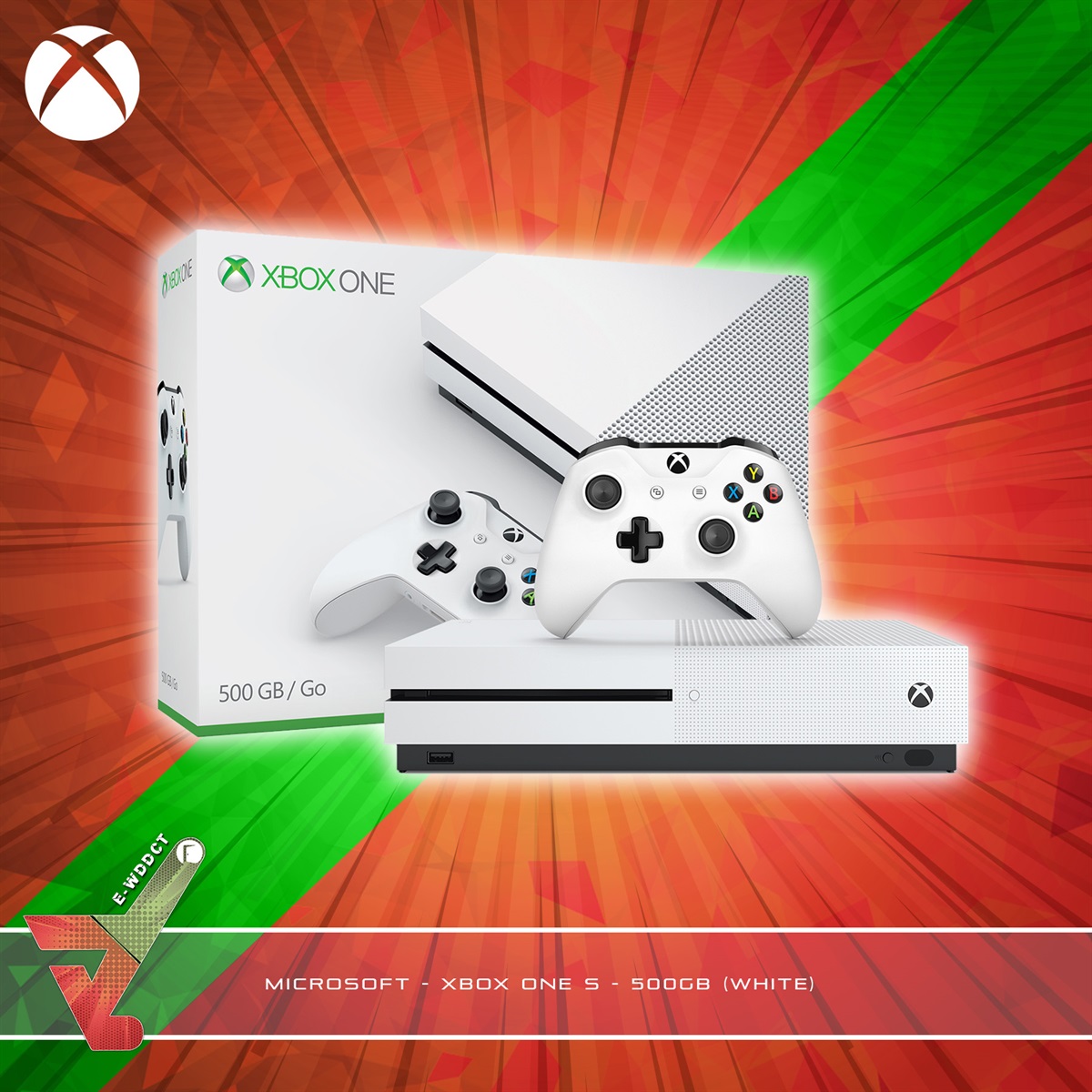 Microsoft - Xbox One S - 500 GB (White) in Pakistan